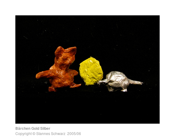 Bärchen Gold Silber