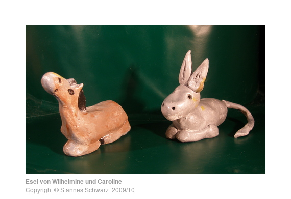 Esel von Wilhelmine und Caroline