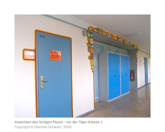 Ansichten des fertigen Flures - vor der Tiger-Klasse 1