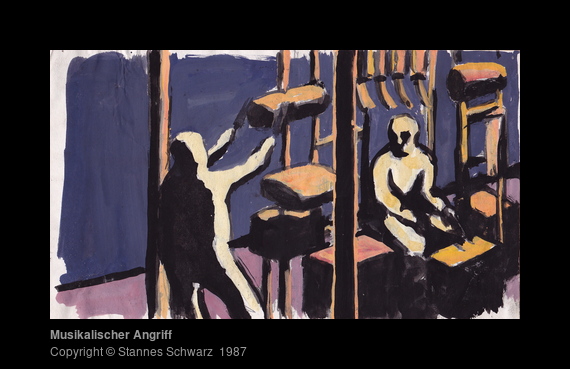 Musikalischer Angriff