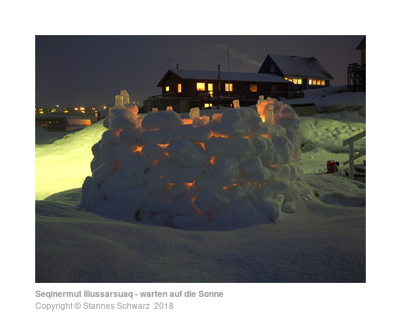 Seqinermut Illussarsuaq - warten auf die Sonne