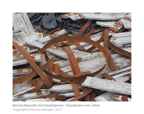 Narsaq Naasulik und Ataqatiginneq - Fassdauben und -reifen