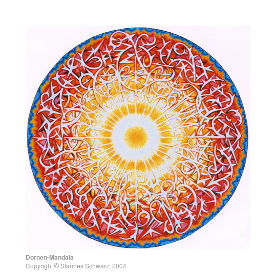 Dornen-Mandala