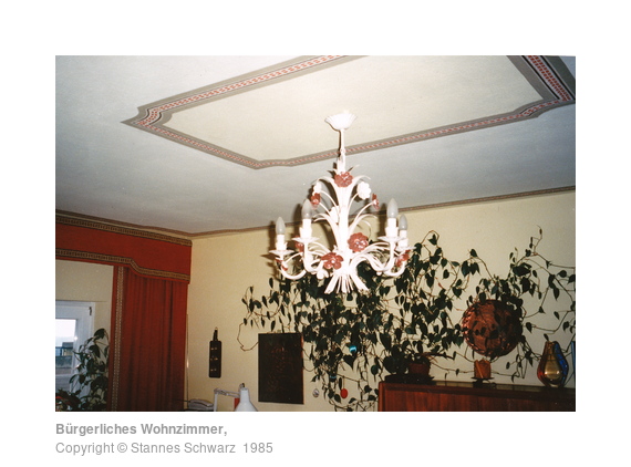 Bürgerliches Wohnzimmer,