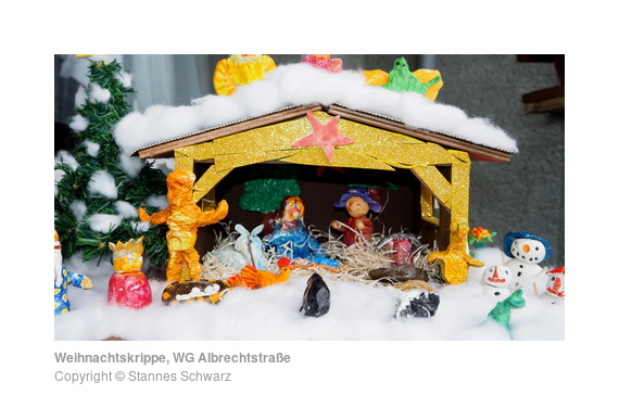 Weihnachtskrippe, WG Albrechtstraße