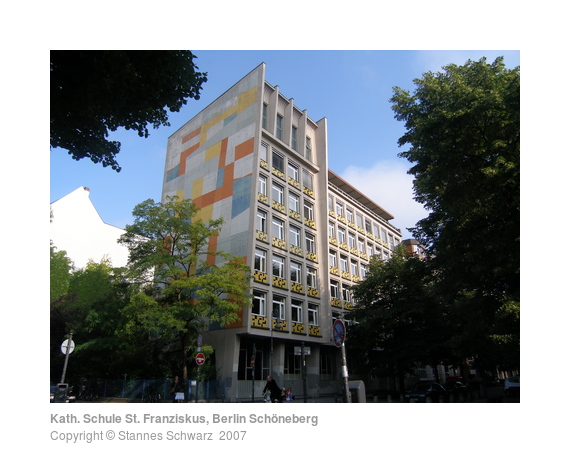 Kath. Schule St. Franziskus, Berlin Schöneberg