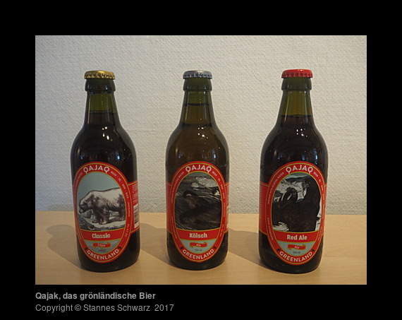 Qajak, das grönländische Bier